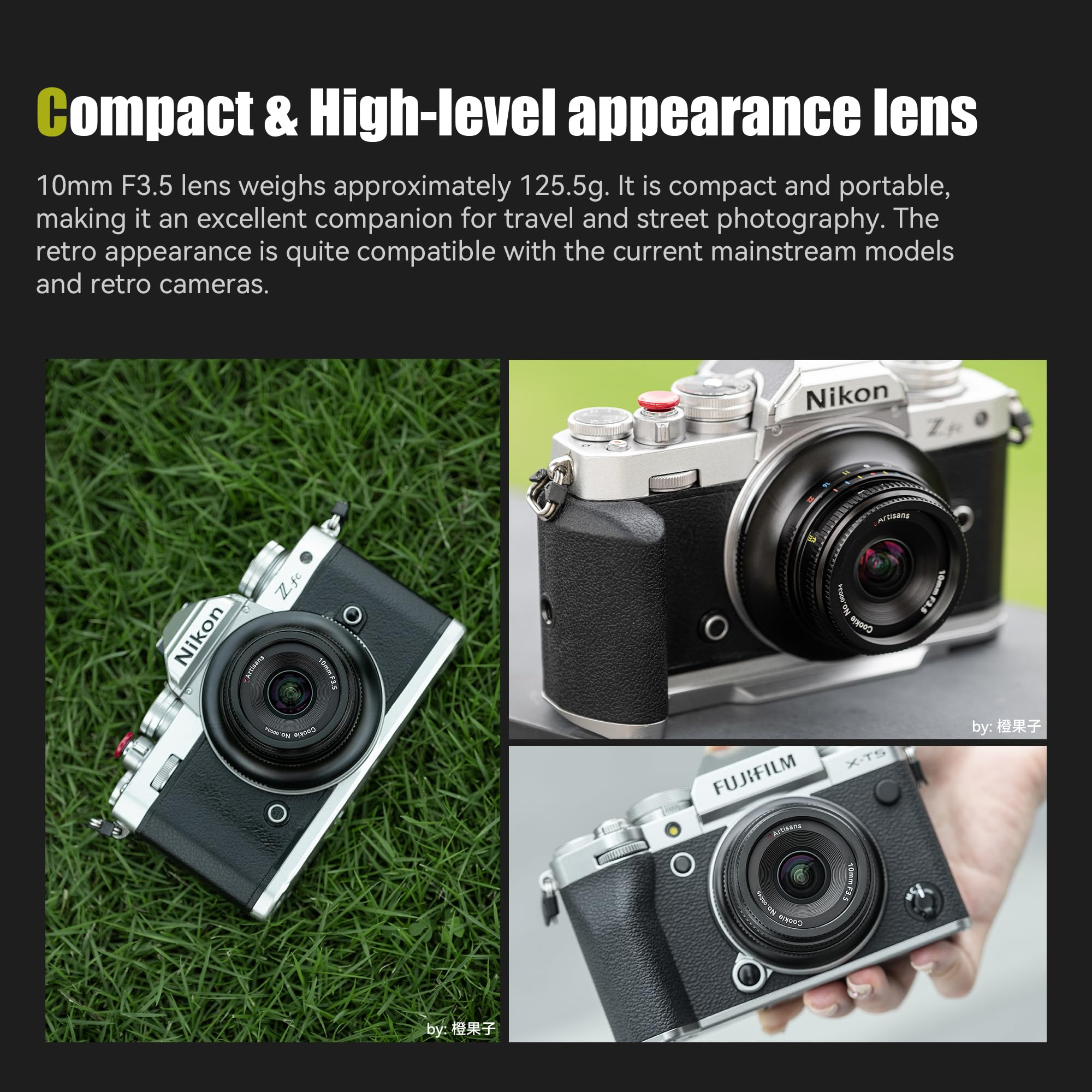 Amazon.com : 7artisans MF10mm F3.5 Wide-Angle Fixed Focus Pancake